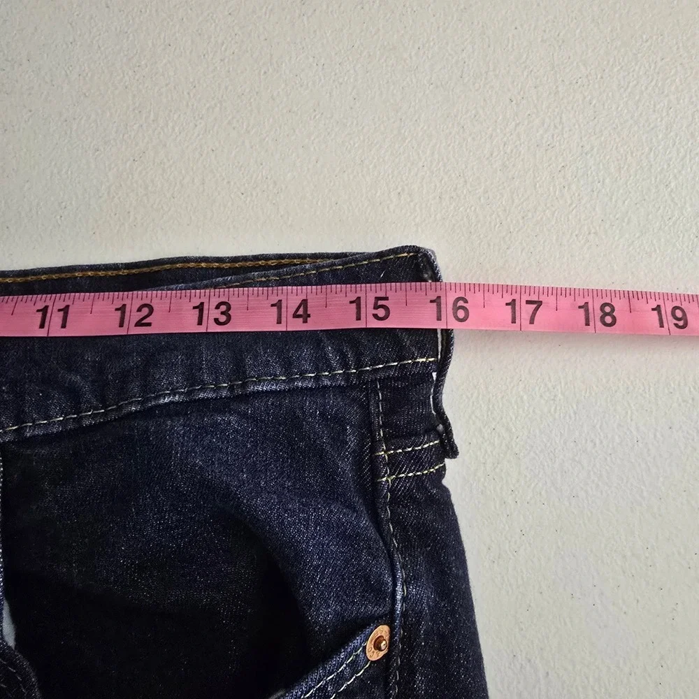 Levis 531 Athletic Slim Jeans Mens 32x28 Dark Wash Indigo‎ Tapered 85494-0055